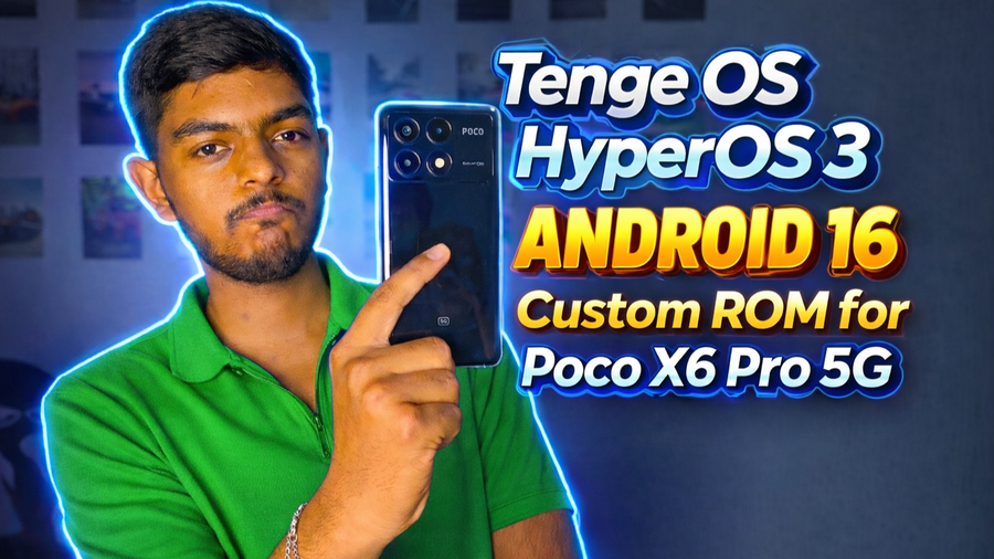 Tenge OS HyperOS 3 for Poco X6 Pro 5G